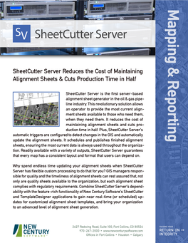 Sheetcutter Server