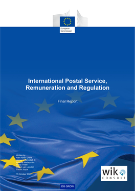 International Postal Service, Remuneration and Regulation