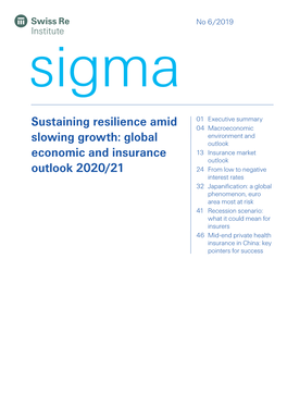 Sigma No 6/2019 1 Key Takeaways