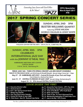 2017 Spring Concert Series