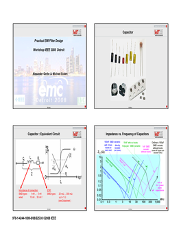 Practical EMI Filter Design Workshop IEEE 2008 Detroit