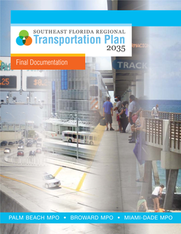 Southeast Florida Regional Transportation Plan FINAL.Indd