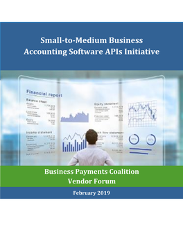 Small-To-Medium Business Accounting Software Apis Initiative
