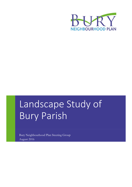 Landscape Study of Bury Parish