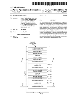 T Liquid Semiconductor Schottky Contact Nuclear Material Substrate