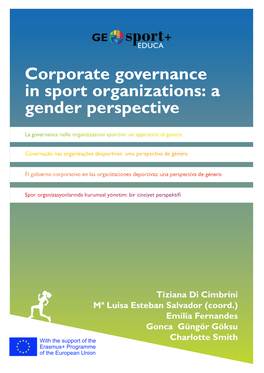 Corporate Governance in Sport Organizations: a Gender Perspective