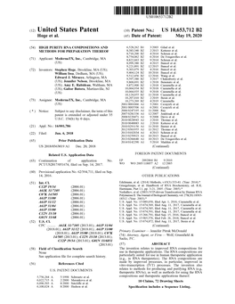 United States Patent ( 10 ) Patent No.: US 10,653,712 B2 Hoge Et Al