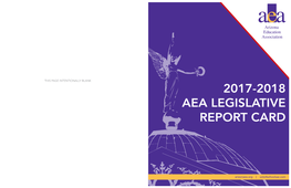2018 AEA Legislative Report Card.Pdfpdf