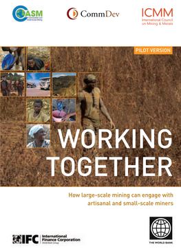 Working Together How Large-Scale Mining Can Engage with Artisanal and Small-Scale Miners 1 INTRODUCTION