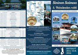 Sininen Saimaa 20.6