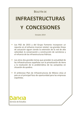 Infraestructuras Y Concesiones