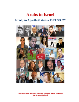 Arabs in Israel