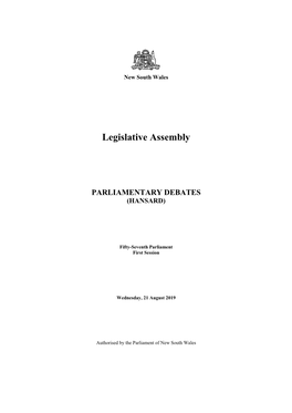 Legislative Assembly