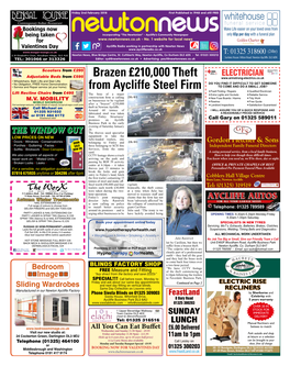 Brazen £210,000 Theft from Aycliffe Steel Firm