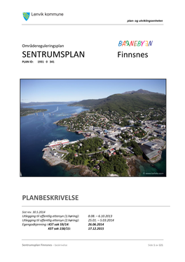 SENTRUMSPLAN Finnsnes PLAN ID: 1931 0 341