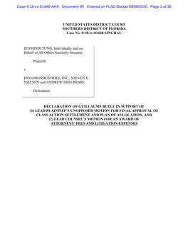 Case 9:18-Cv-81448-AHS Document 90 Entered on FLSD Docket 09/08/2020 Page 1 of 35