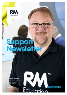 Support Newsletter Issue Six