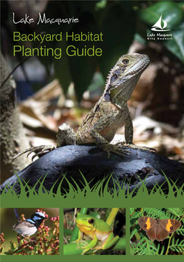 Backyard Habitat Planting Guide