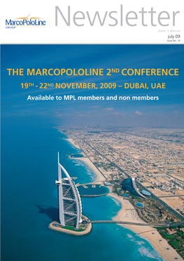 The Marcopololine 2Nd Conference