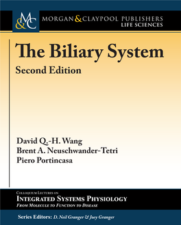 The Biliary System, Second Edition the Biliary System