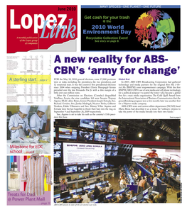 A New Reality for ABS- CBN's