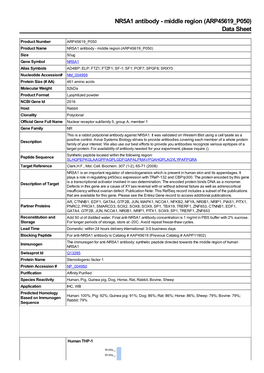 ARP45619 P050) Data Sheet