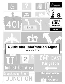 Book 8: Guide and Information Signs