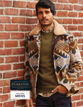 FALL 2020 MENS Wool Woven in Our ICON KEY United States Mills