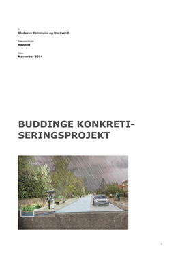 Buddinge Konkreti- Seringsprojekt