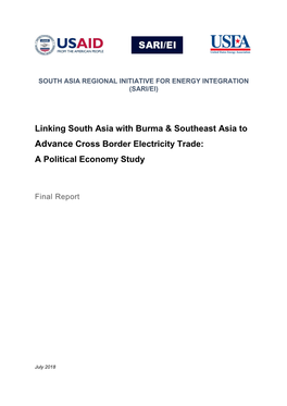 Linking South Asia with Burma & Southeast Asia To