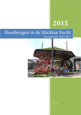 Hooibergen in De Stichtse Vecht – Inventarisatie 2010-2015 1