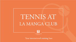 2018 LMC Tennis Presentation