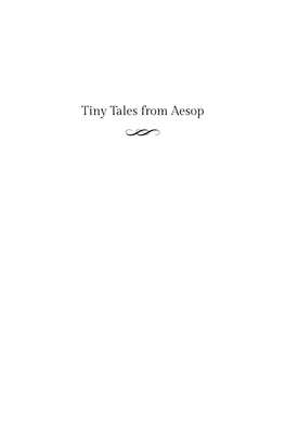 Tiny Tales from Aesop P