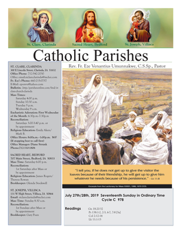 Catholic Parishes