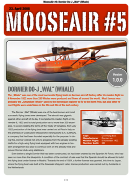 Dornier Do-J „Wal“ (Whale)