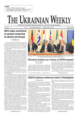 The Ukrainian Weekly 2008, No.15