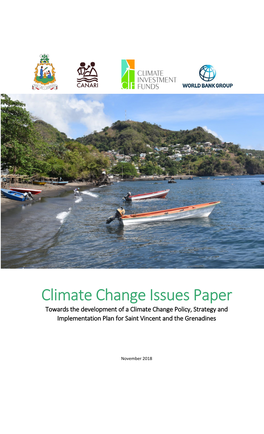 Issues Paper for the Development of a Climate Change Policy, Strategy