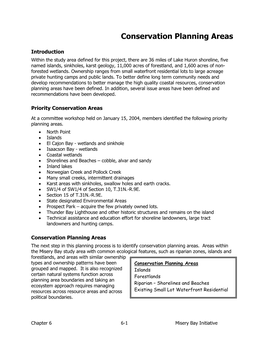 Conservation Planning Areas