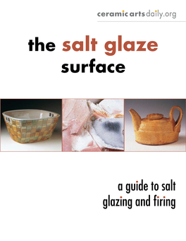 The Salt Glaze Surface