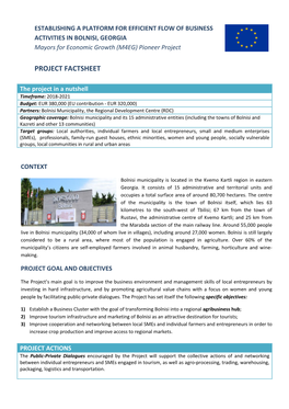 Project Factsheet