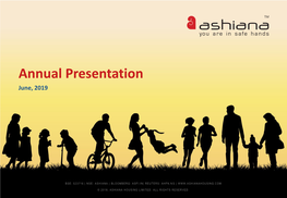 Annual Presentation June, 2019
