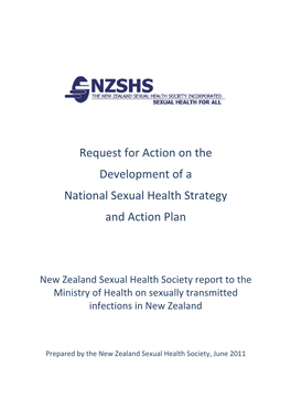 Development of a Sexual Health Strategy and Action Plan