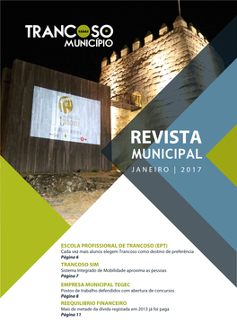 Revista Municipal – Jan. 2017