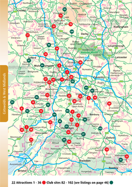 Cotswolds & W Est Midlands