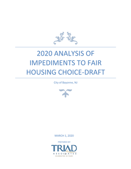 Bayonne Analysis of Impediments to Fair Housing