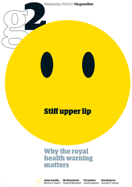 Stiff Upper Lip Once Helped the British Build the Empire But, As Even Princes William and Harry Have Admitted, It Has Taken a Devastating Toll