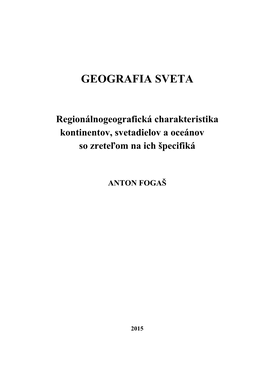 Geografia Sveta