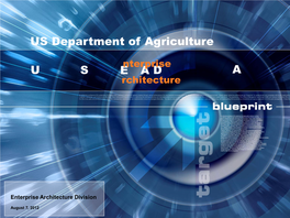 US Department of Agriculture U S D A