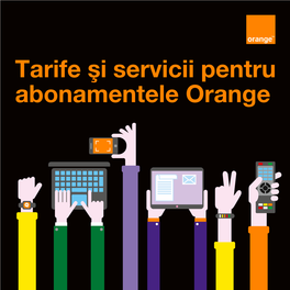 Tarife [I Servicii Pentru Abonamentele Orange Cuprins