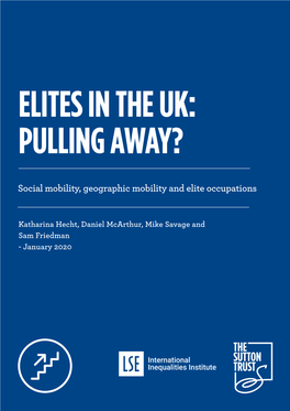 Social Mobility, Geographic Mobility and Elite Occupations